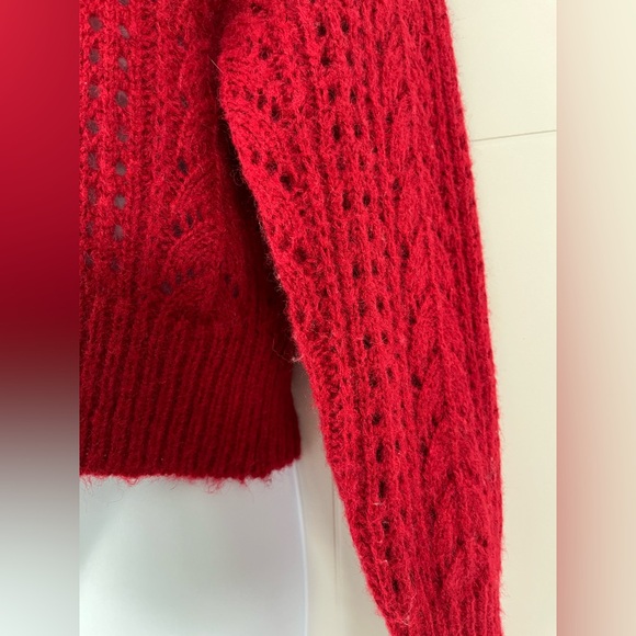 Heartloom Red Knit Cardigan - Picture 5 of 11